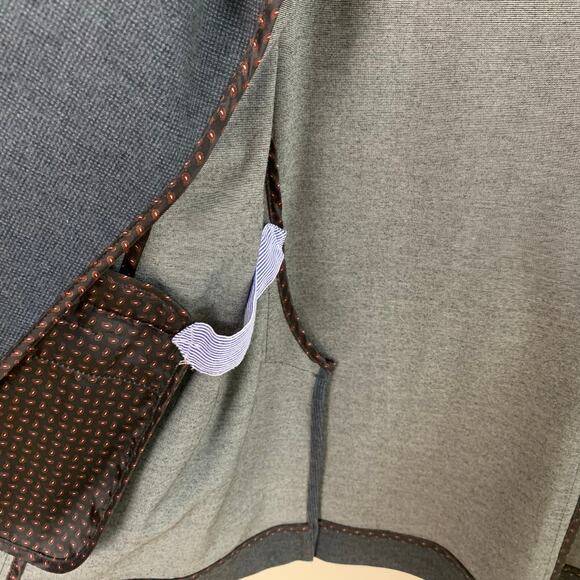 NEW 7 Diamonds Size XL Mens Sport Coat Blazer Jacket Navy Blue Lined Career Work - Picture 8 of 12